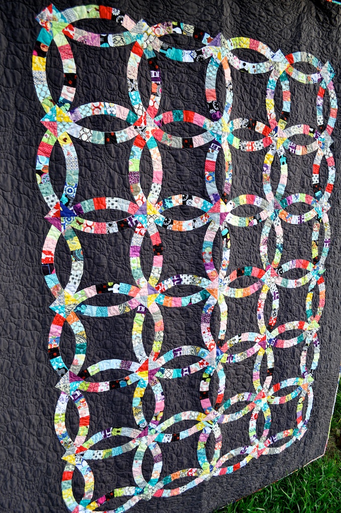 Double Wedding Ring Quilt Complete Dani Makes